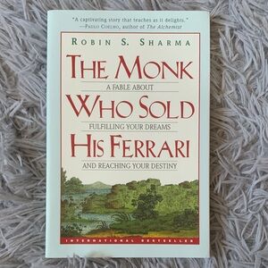 The Monk Who Sold His Ferrari Book by Robin S. Dharma